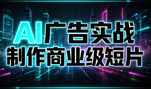AI广告实战制作商业级短片-优优云网创