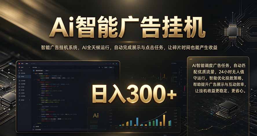 闲置设备别闲置，AI 广告自动化任务，看懂少走弯路-优优云网创