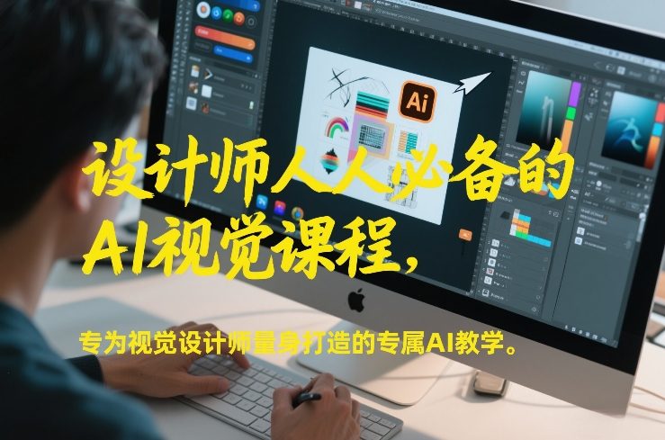 设计师人人必备的AI视觉课程，专为视觉设计师量身打造的专属AI教学-优优云网创
