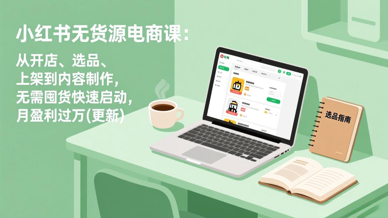 小红书无货源电商课(更新-优优云网创
