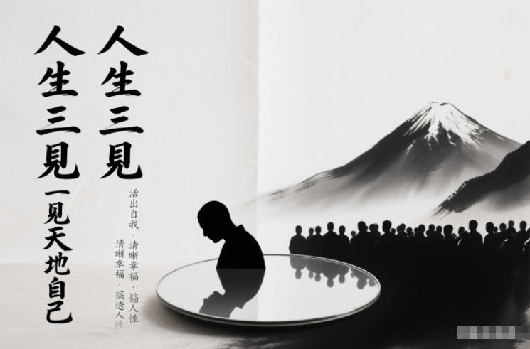人生三见一见天地见众生见自己，活出自我拥有清晰幸福人生，搞透人性-优优云网创