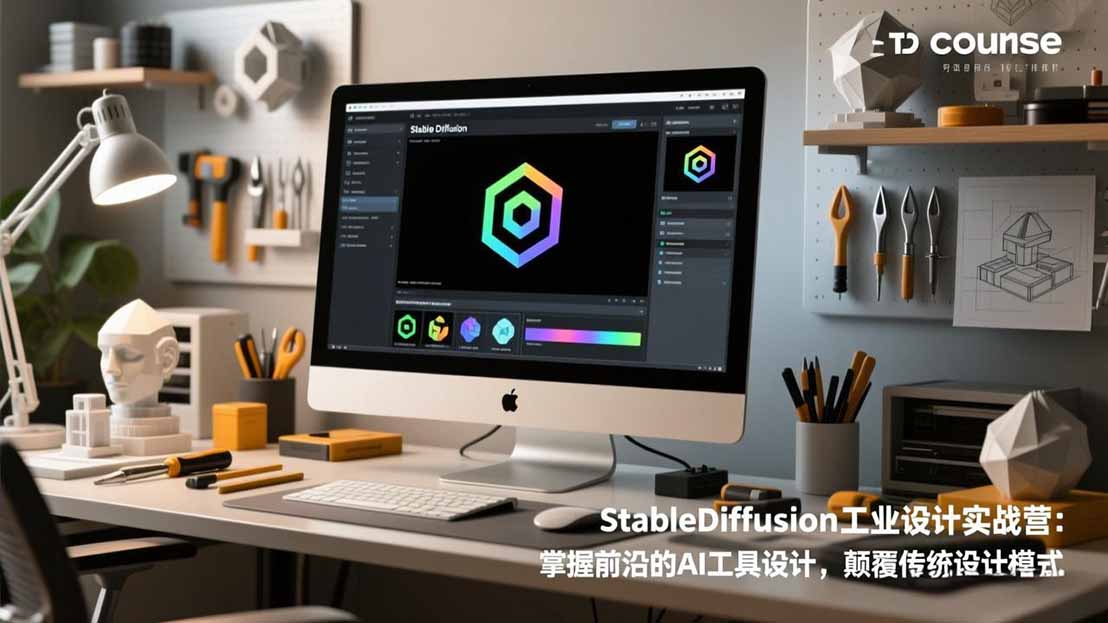 StableDiffusion工业设计实战营：掌握前沿的AI工具设计，颠覆传统设计模式-优优云网创