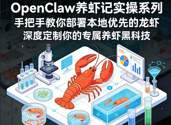 OpenClaw养虾记实操系列，手把手教你部署本地优先的龙虾，深度定制你的专属养虾黑科技