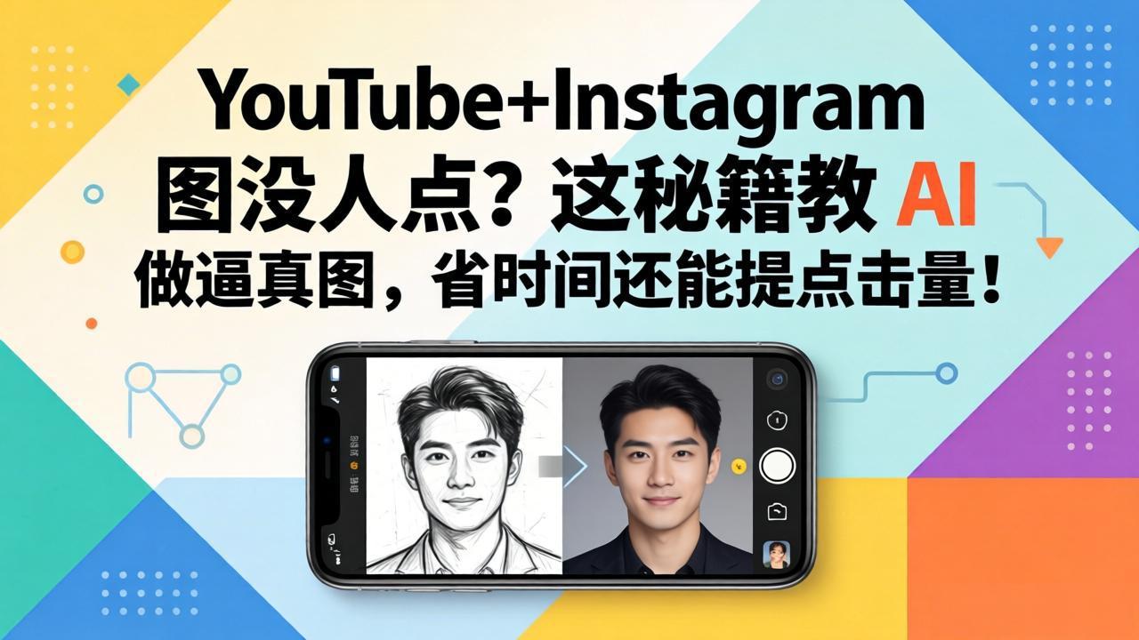 YouTube+Instagram图没人点？这秘籍教 AI 做逼真图，省时间还能提点击量-优优云网创