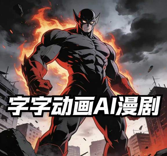 字字动画AI漫剧2026年第1期系统课程,小白看完就能学会实操的漫剧课,单人月收1-3W-优优云网创